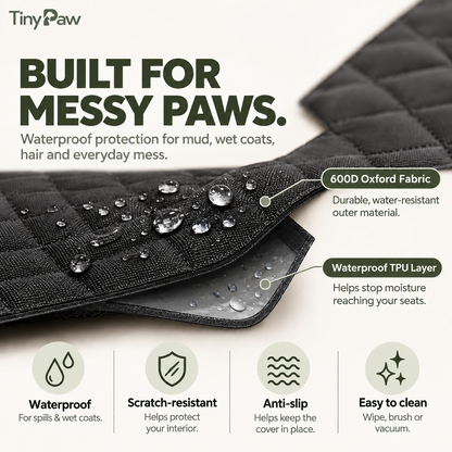 Tiny Paw™ Dog Seat Cover